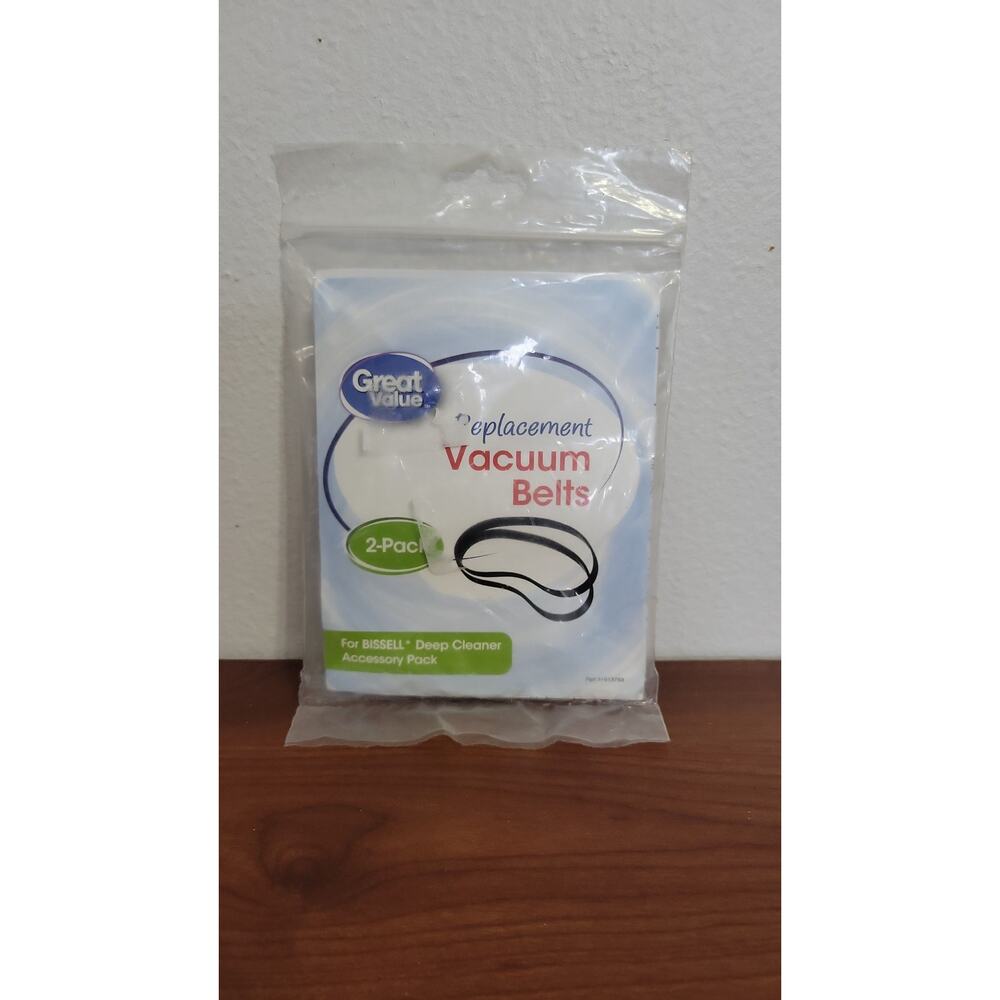 Bissell Deep Cleaner Accessory 2 Pack Vacuum Belts